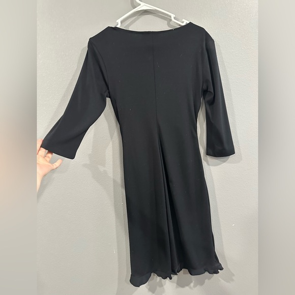 COPY - CITY
TRIANGLES
Black gathered wrap dress size M - Picture 2 of 4